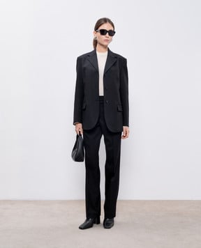 PROENZA SCHOULER Чорні штани з вовни R2446001AW149