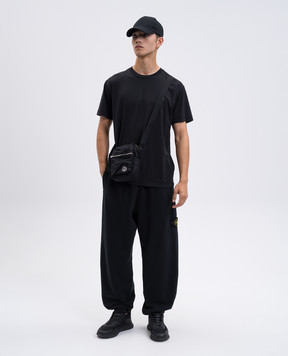 Stone Island Черная футболка с нашивкой логотипа K2S152100027S0013