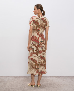 Max Mara Weekend Бежева сукня AQUILA із шовку AQUILA