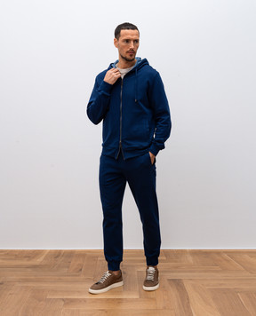 ISAIA Синие спортивные штаны MP0048J0300