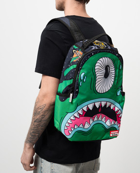 Sprayground Дитячий зелений рюкзак Jorge Rodriguez Green Alien 910B6928NSZ