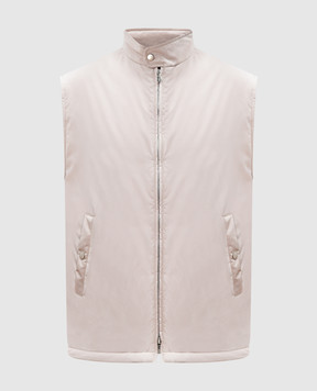 Brunello Cucinelli Бежевый жилет MD4796521