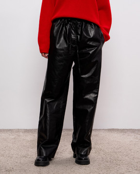 PROENZA SCHOULER Чорні шкіряні штани Magnus WL2546241LR262