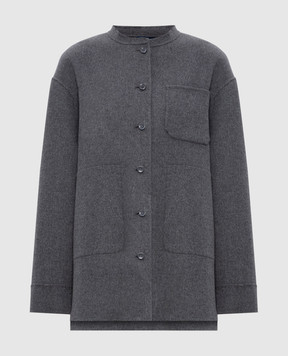 Max Mara Сіре пальто COSTANZA з вовни COSTANZA