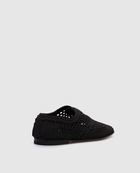 Dolce&Gabbana Чорні плетені дербі A10863A9L64