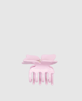 Emi Jay Рожевий затискач для волосся у вигляді банта PUFFPINK