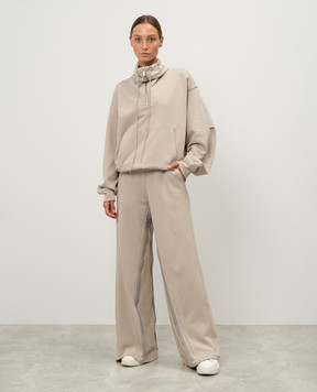 Helmut Lang Бежево худи O04HM509