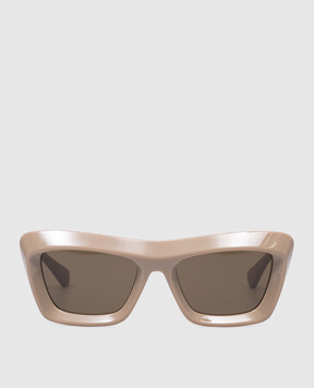 Bottega Veneta Коричневые солнцезащитные очки 779417V2Q30
