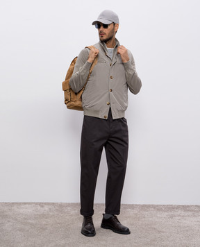 Brunello Cucinelli Кардиган цвета хаки M2900106