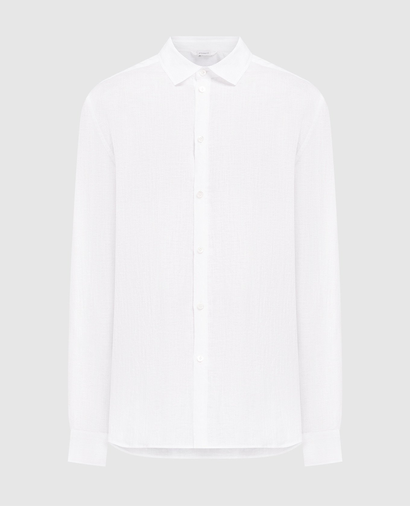 White shirt with linen