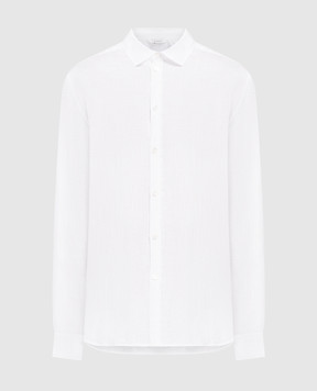 Zimmerli Белая рубашка с леном 469723200