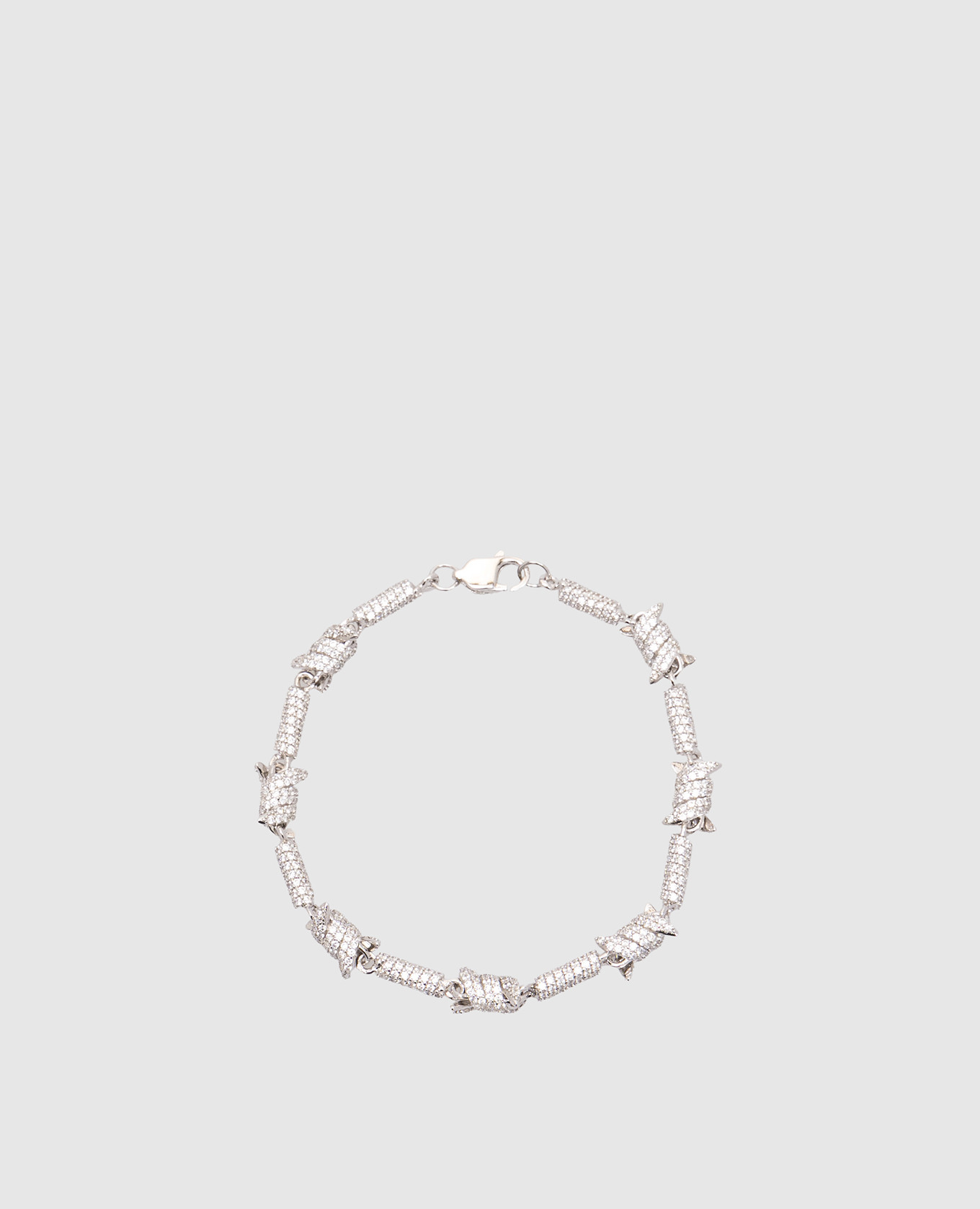 

серебристый браслет Barbed Wire, Браслеты