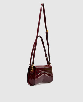 Gianni Chiarini Бордова шкіряна лакована сумка Keira BS11601VRPIU