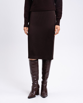 Tom Ford Коричнева спідниця-олівець GC5818FAX1524