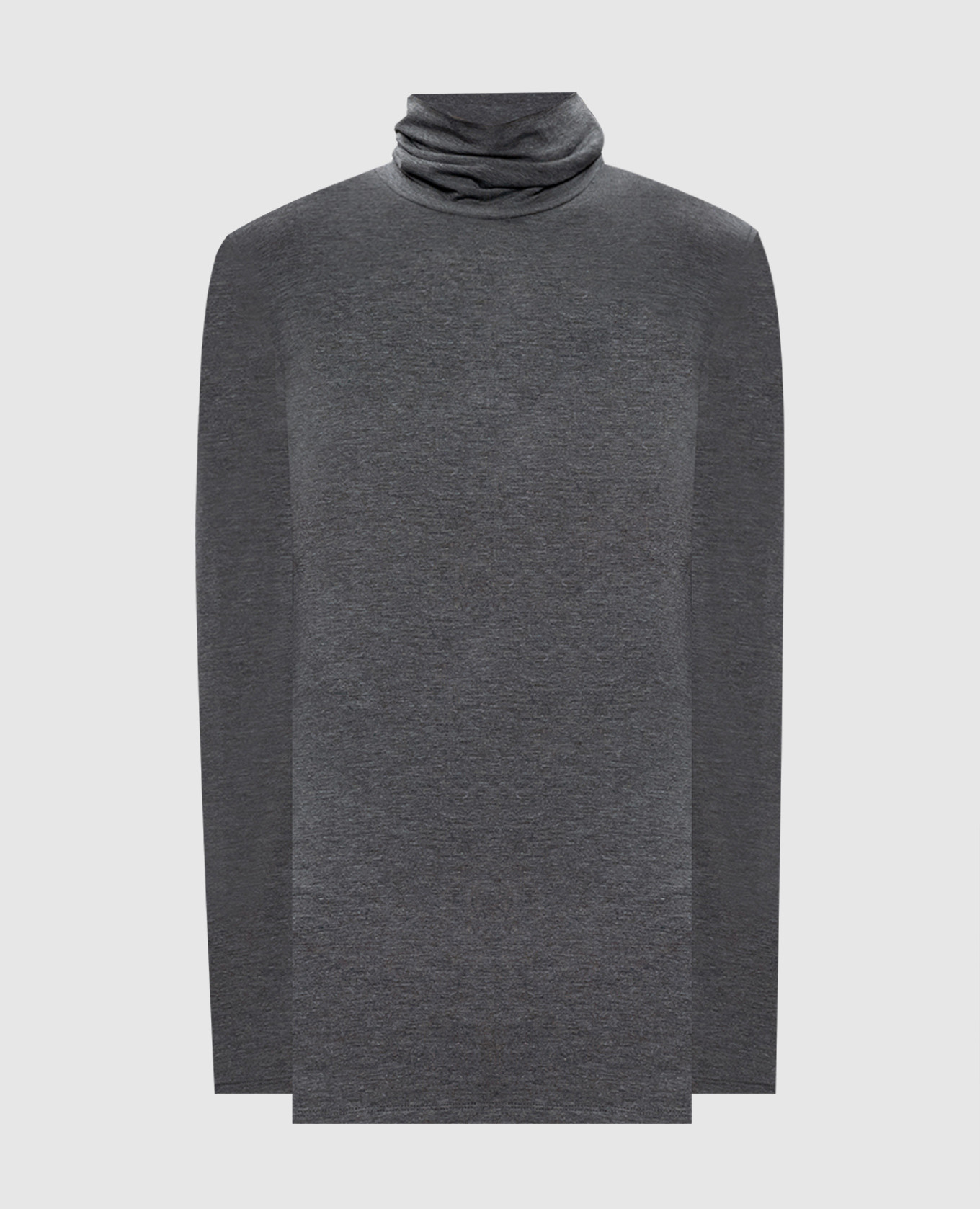 

Серый гольф с вышивкой логотипа, Гольфы