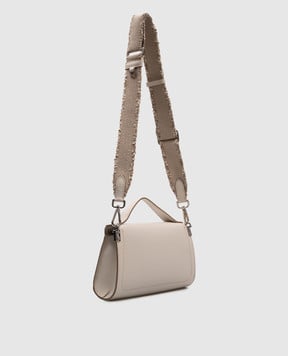 Gianni Chiarini Бежевая кожаная сумка MARGOT BS11411GRNNABCL