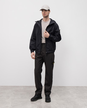 Stone Island Серые брюки с логотипом K1S153100015S0011