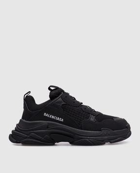 Balenciaga Чорні кросівки Triple S 654251W2CA4