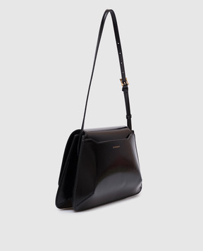 Givenchy Черная кожаная сумка с логотипом BB5112B27G
