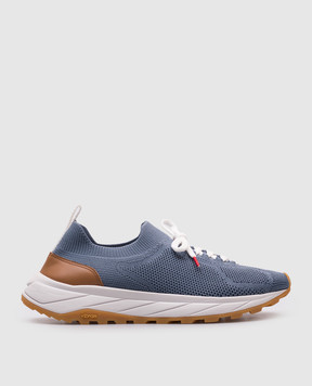 Kiton Синие кроссовки USSA269N01338