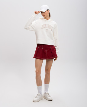 Palm Angels Белые худи с логотипом PWBB069S25FLE002