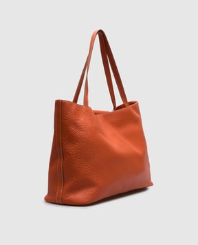 Gianni Chiarini Помаранчева шкіряна сумка-тоут MARISOL BS11471TKL