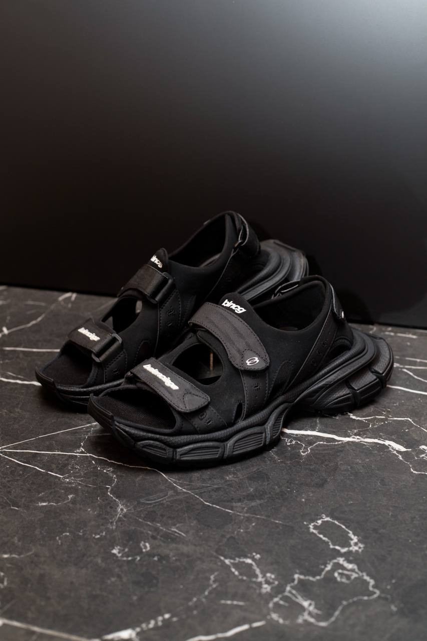 靴 balenciaga 3xl sandal Balenciaga 3XL Sandals Black - Bliss Boutique