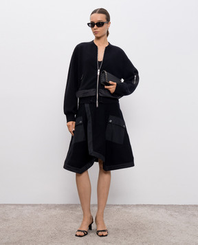 3.1 Phillip Lim Чорна спідниця з вовною P25270471TSM