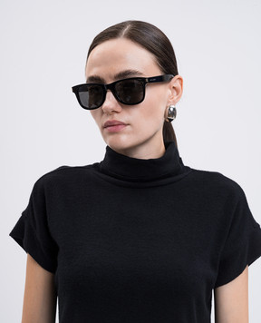 Saint Laurent Чорні сонцезахисні окуляри CLASSIC 419699Y9909