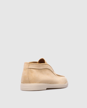 Santoni Жовті дезерти з нубуку WUYA58458TISNPRX