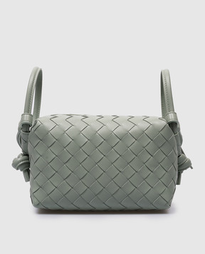 Bottega Veneta Зелена шкіряна сумка з плетінням Intrecciato 796615V2HL1