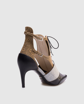Christian Dior Шкіряні туфлі Nomade з тисненням під шкіру крокодила KCI387CTL