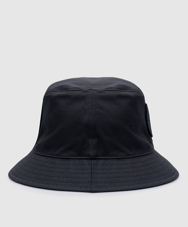 Stone Island Синяя панама с логотипом 801599461 изображение 3