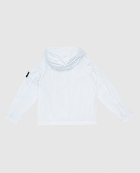 Stone Island Дитяча блакитна вітровка з патчем K1S164100001S003314