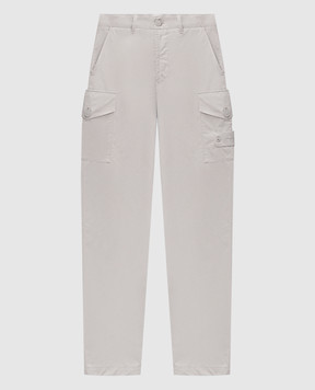 Stone Island Серый карго со съемным патчем логотипа K1S153100008S00F1