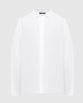 Peserico Белая рубашка из льна R56023L4300210
