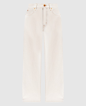 SLVRLAKE Белые джинсы Grace Crop GRCC407P