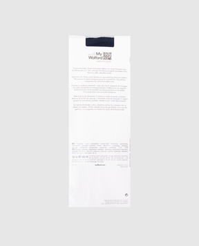 Wolford Синие носки Rhomb net 41545