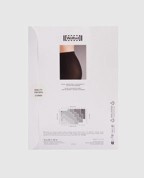 Wolford Черные леггинсы Velvet 66 den 17017