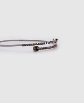 Peserico Серебристый браслет с кристаллами S35448C0CC453