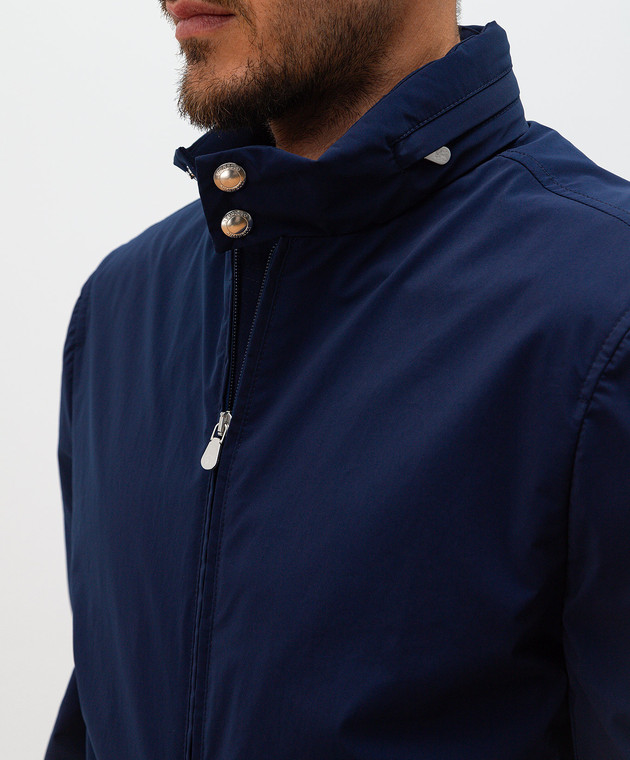フ*)様 Brunello Cucinelli スウィングトップ 50 Brunello Cucinelli Orange Half-Zip Cashmere Sweater | Sendegaro BE