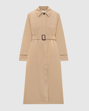 Max Mara Weekend Бежевый двухсторонний плащ TRAFOI TRAFOI