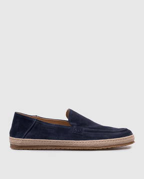 Stuart Weitzman Сині замшеві еспадрильї Bala SK514