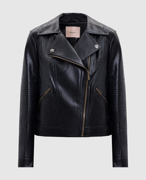 Twinset Черная куртка в стиле косухи 252TP2710