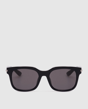 Alexander McQueen Черные очки City T-Bar 821681J0749