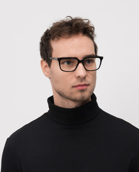 Tom Ford Чорні окуляри BLUE BLOCK FT6039B