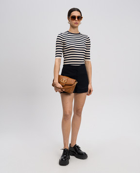 Twinset Синя футболка в смужку 251TP3470