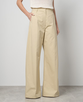 Max Mara Sportmax Бежевые палаццо GEBE GEBE