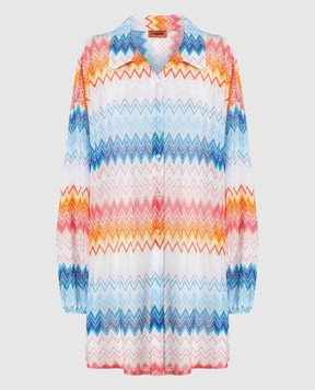 Missoni Сукня-сорочка у візерунок з люрексом MC24SK00BR00ZY