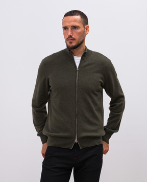 Cashmere&Whiskey Зеленый кардиган из кашемира MU8671312341R